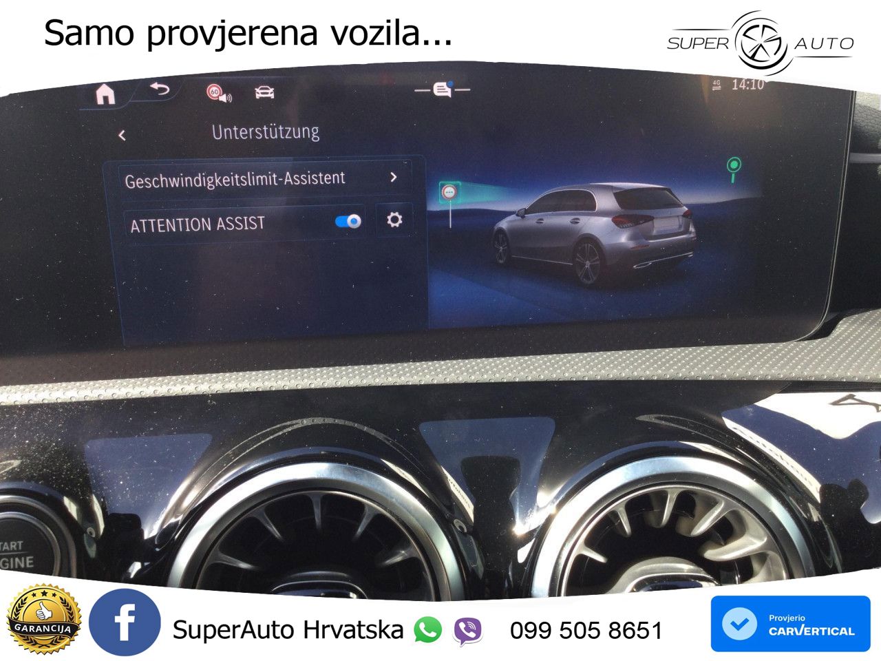 Mercedes-Benz A 200 7G-DCT AMG LED+GR SJED+ACC