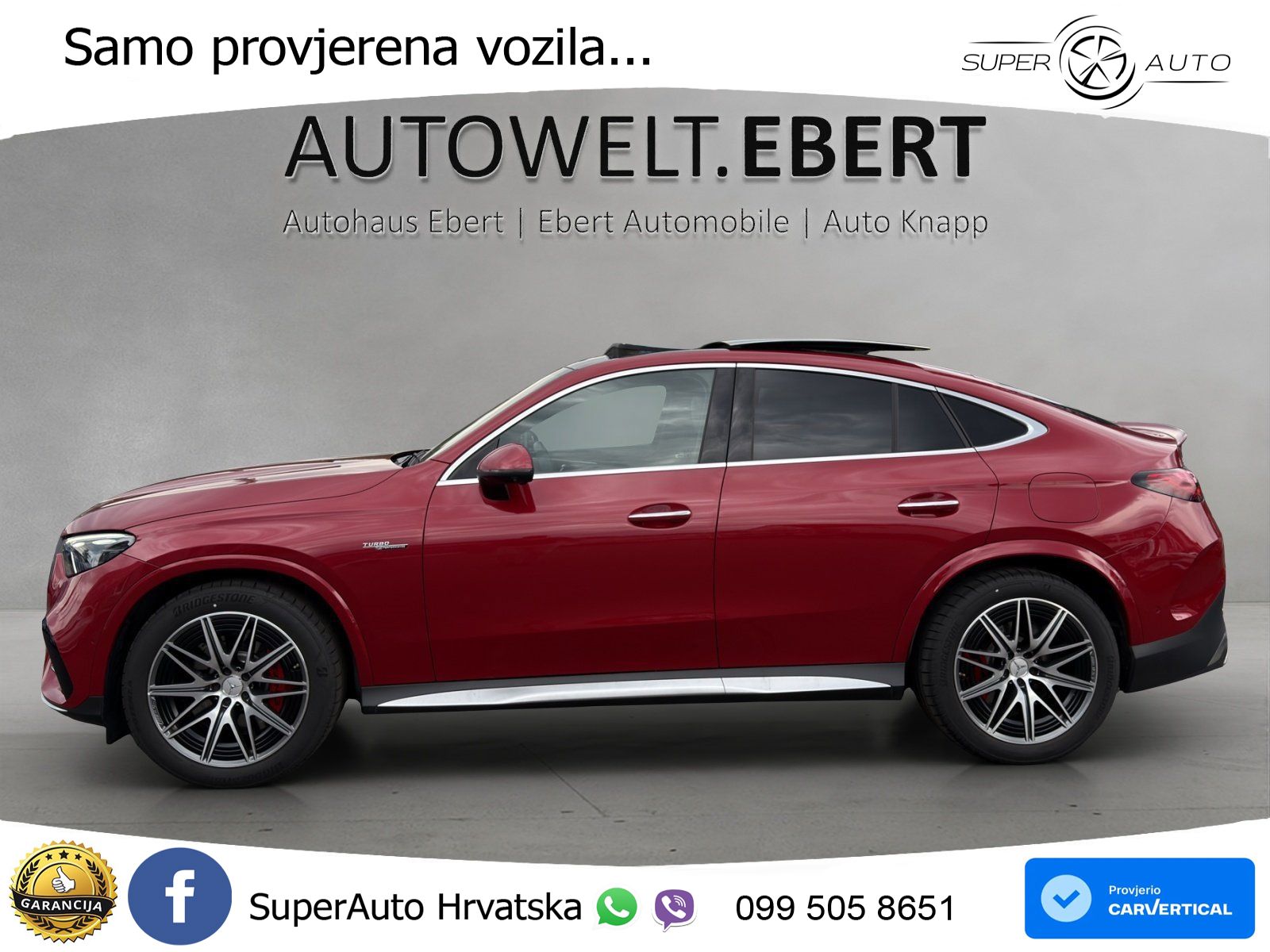 Mercedes GLC Coupe AMG 63 S E PERFORMANCE (680 KS) 4MATIC AMG SPEEDSHIFT MCT 9G ACC+HEAD+GR SJED+360+PANO