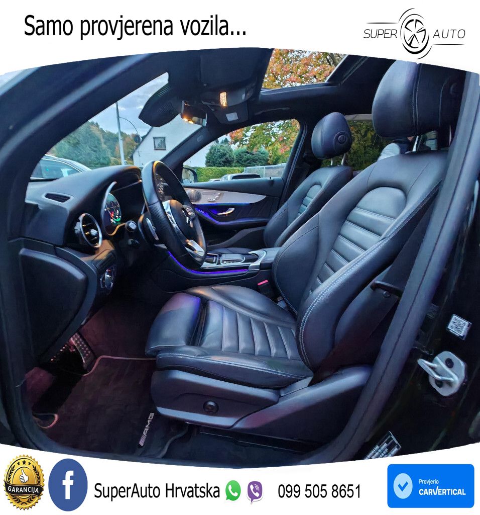 Mercedes GLC 300de (306 KS) 4MATIC 9G-TRONIC AMG ZRAČNI+ACC+GR SJED+KAM+PANO