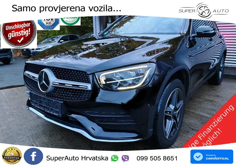Mercedes GLC 300de (306 KS) 4MATIC 9G-TRONIC AMG ZRAČNI+ACC+GR SJED+KAM+PANO