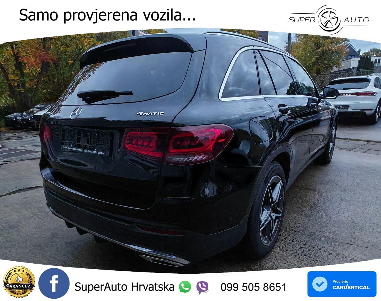 Mercedes GLC 300de (306 KS) 4MATIC 9G-TRONIC AMG ZRAČNI+ACC+GR SJED+KAM+PANO
