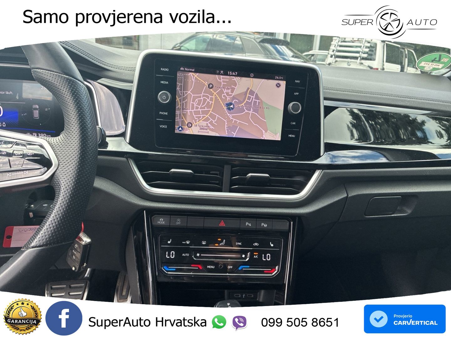 Volkswagen T-Roc 1.5 TSI (150 KS) DSG R-Line LED+GR SJED+ACC