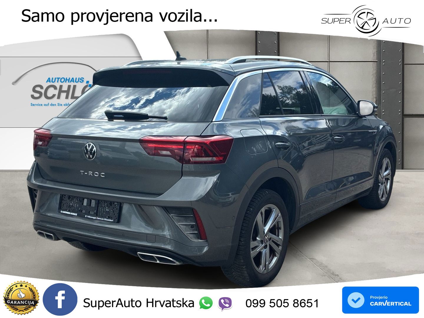 Volkswagen T-Roc 1.5 TSI (150 KS) DSG R-Line LED+GR SJED+ACC