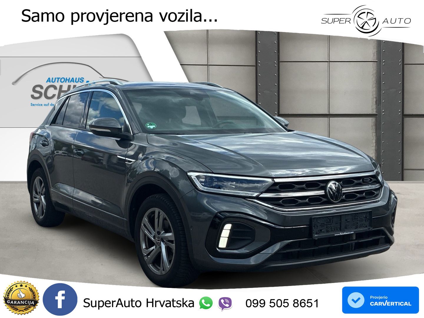 Volkswagen T-Roc 1.5 TSI (150 KS) DSG R-Line LED+GR SJED+ACC
