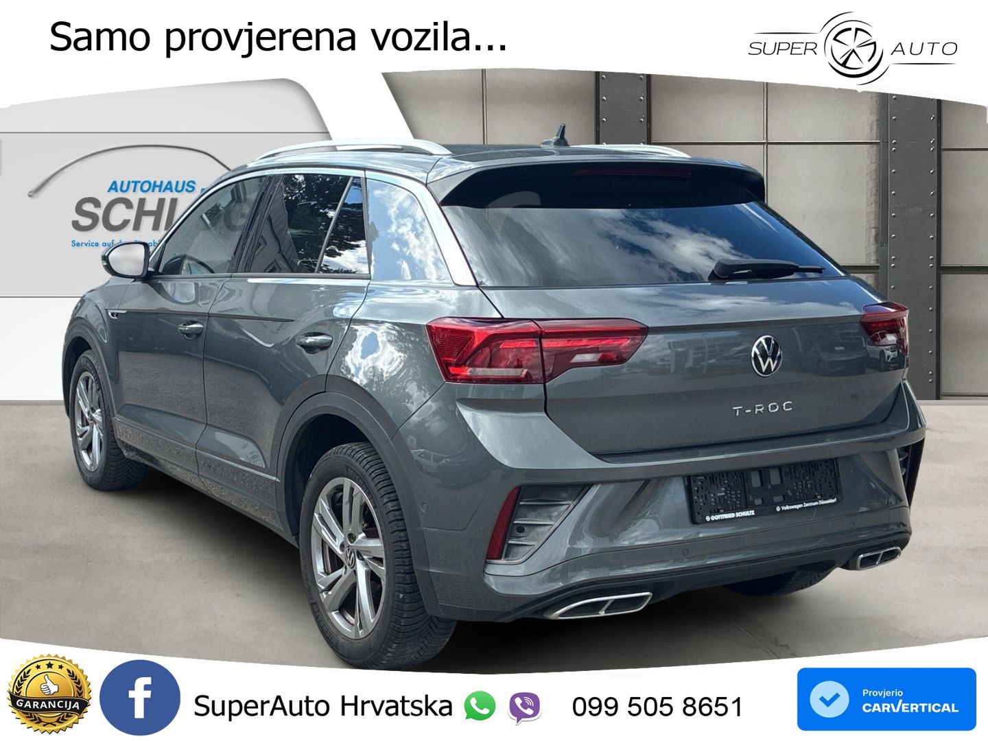 Volkswagen T-Roc 1.5 TSI (150 KS) DSG R-Line LED+GR SJED+ACC