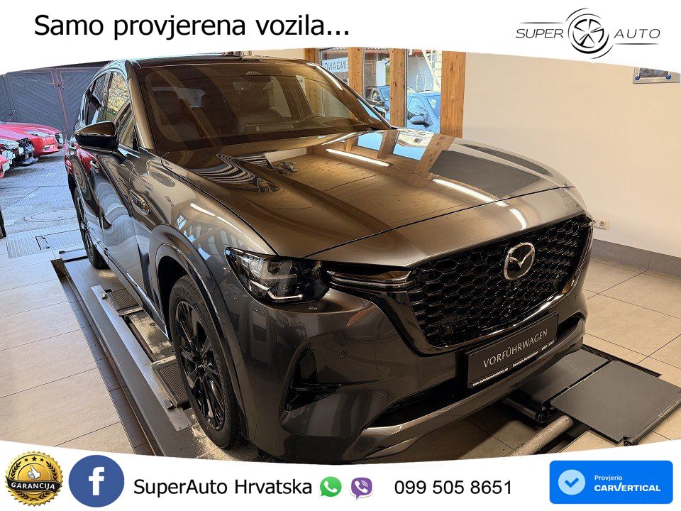 Mazda CX-60 3.3 e-Skyactiv D (254 KS) AWD Automatic MATRIX+GR SJED+KAM