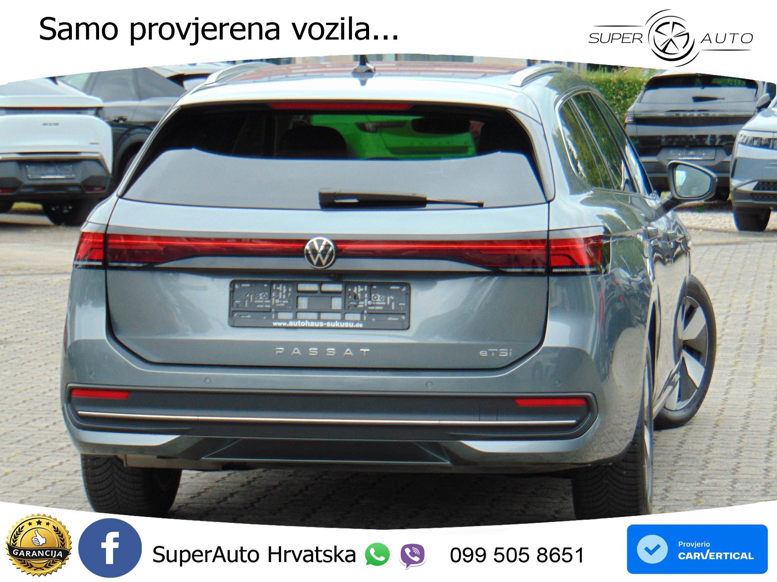 Volkswagen Passat Variant 1.5 eTSI (150 KS) DSG Business LED+GR SJED+ACC
