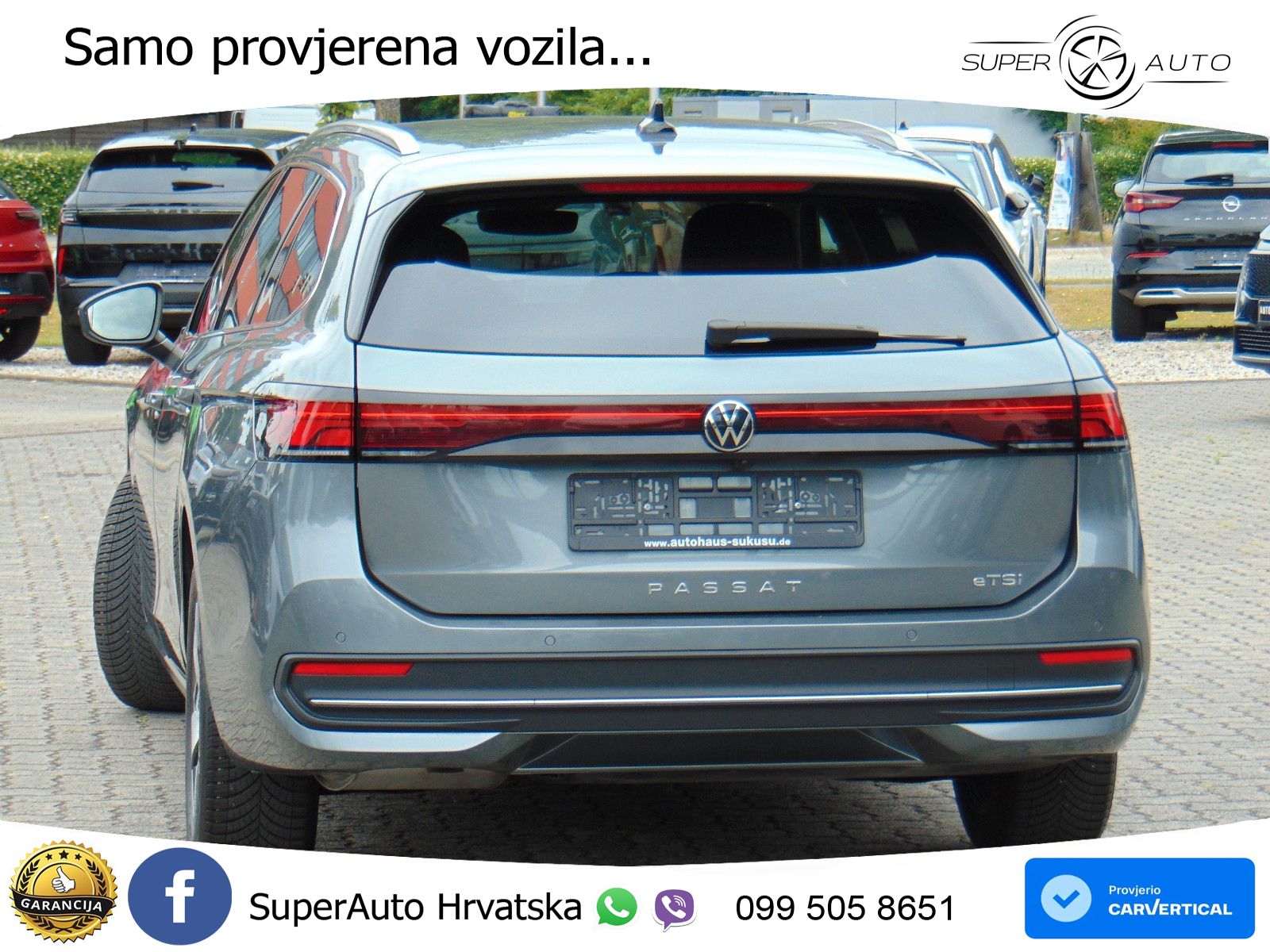 Volkswagen Passat Variant 1.5 eTSI (150 KS) DSG Business LED+GR SJED+ACC
