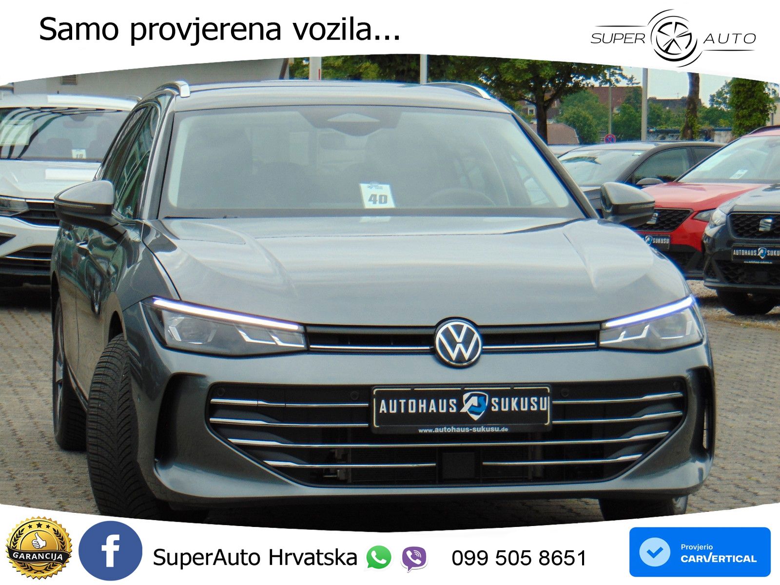Volkswagen Passat Variant 1.5 eTSI (150 KS) DSG Business LED+GR SJED+ACC