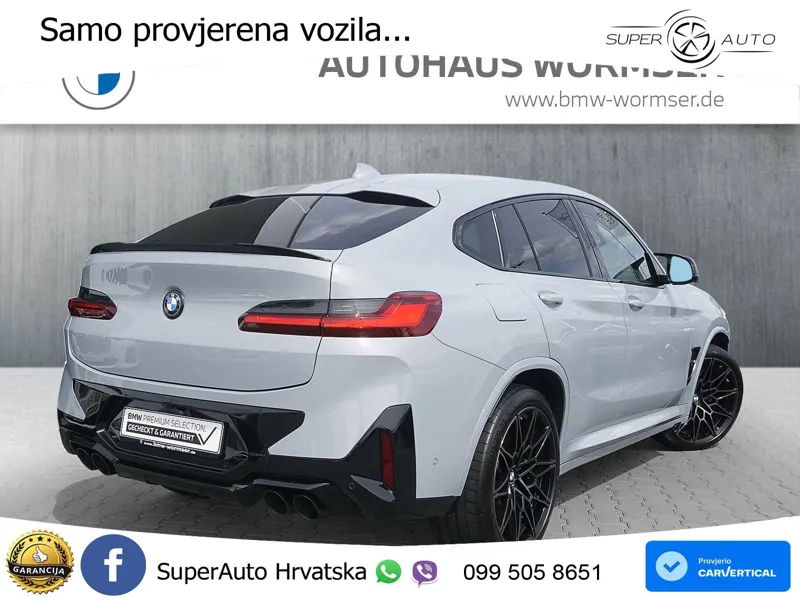 BMW X4 M Competition 3.0 (510 KS) xDrive Steptronic LED+GR SJED+ACC