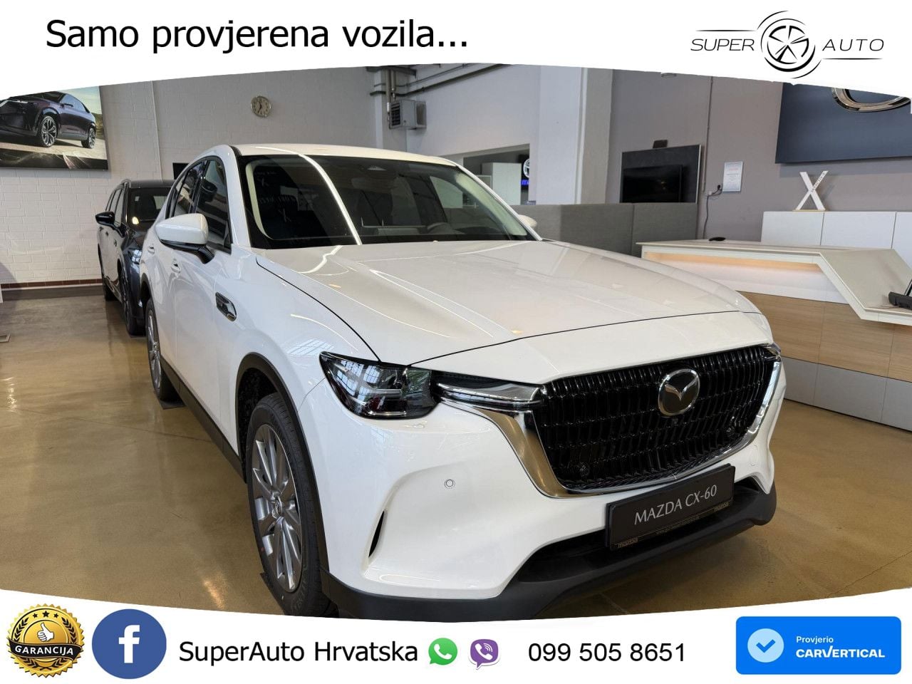 Mazda CX-60 3.3 e-Skyactiv D (200 KS) Automatic