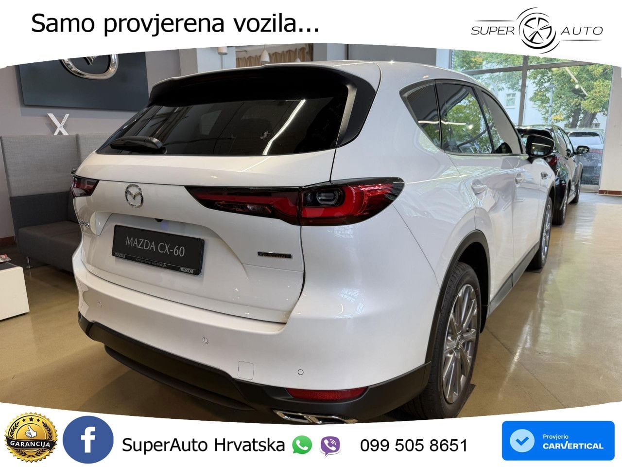 Mazda CX-60 3.3 e-Skyactiv D (200 KS) Automatic