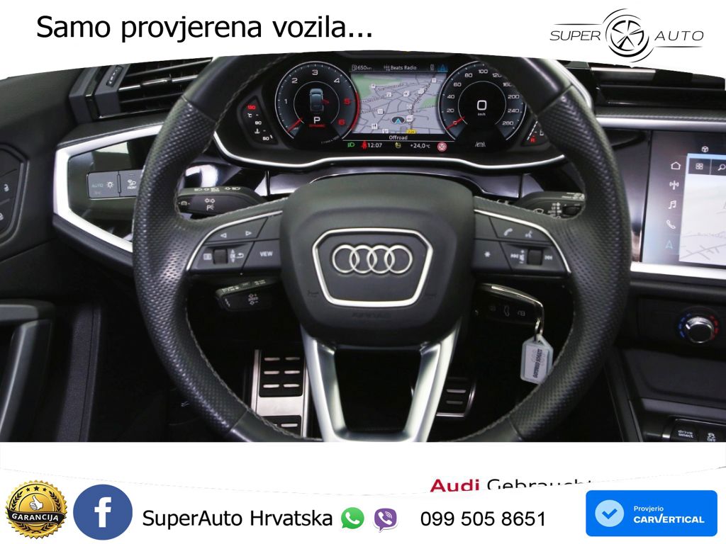 Audi Q3 Sportback 35 TDI (150 KS) quattro S tronic 2x S line