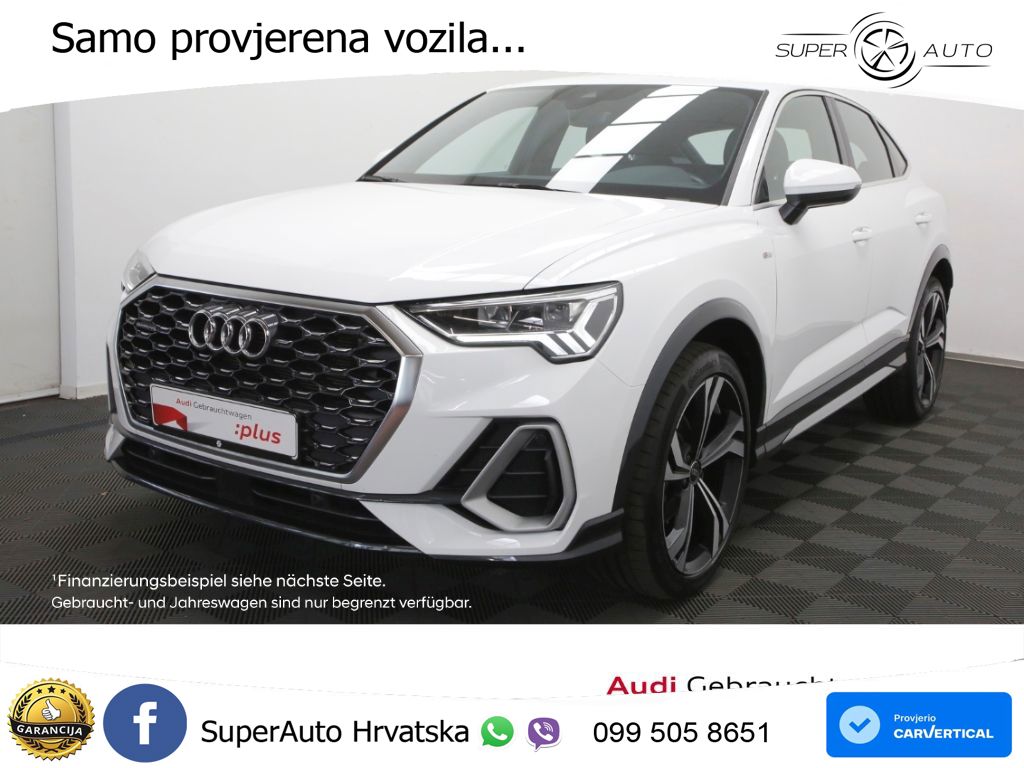 Audi Q3 Sportback 35 TDI (150 KS) quattro S tronic 2x S line