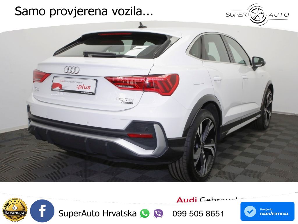 Audi Q3 Sportback 35 TDI (150 KS) quattro S tronic 2x S line