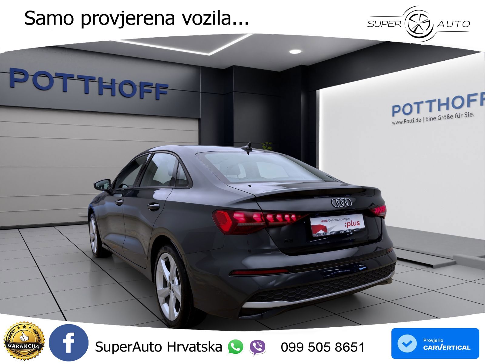 Audi A3 Limuzina 35 TFSI (150 KS) S tronic advanced LED+GR SJED+ACC