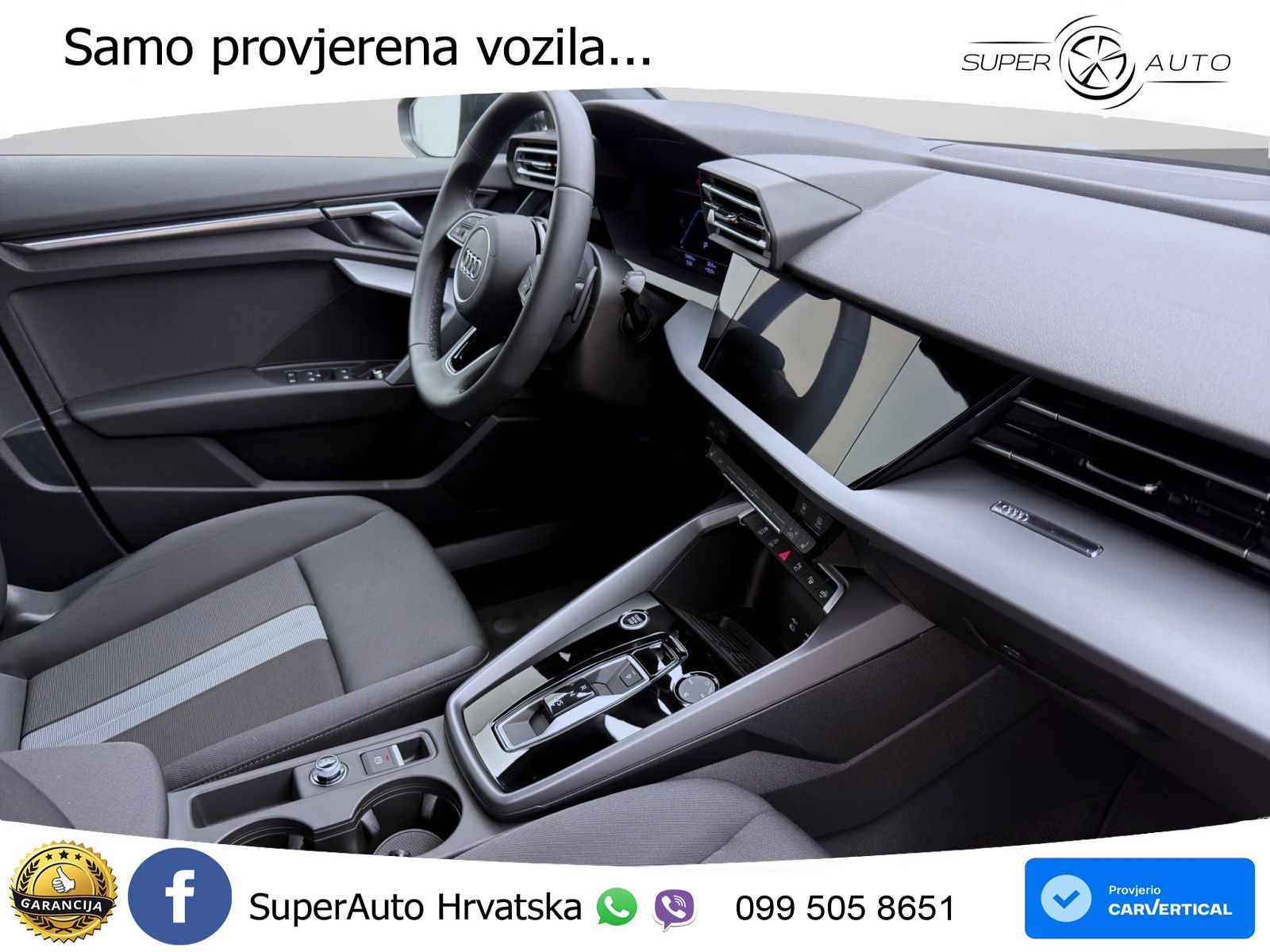 Audi A3 Limuzina 35 TFSI (150 KS) S tronic advanced LED+GR SJED+ACC