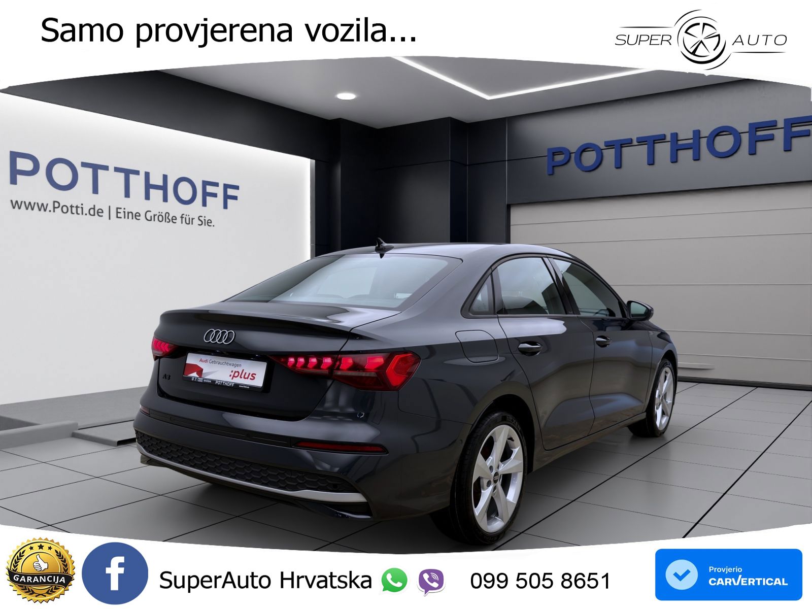 Audi A3 Limuzina 35 TFSI (150 KS) S tronic advanced LED+GR SJED+ACC