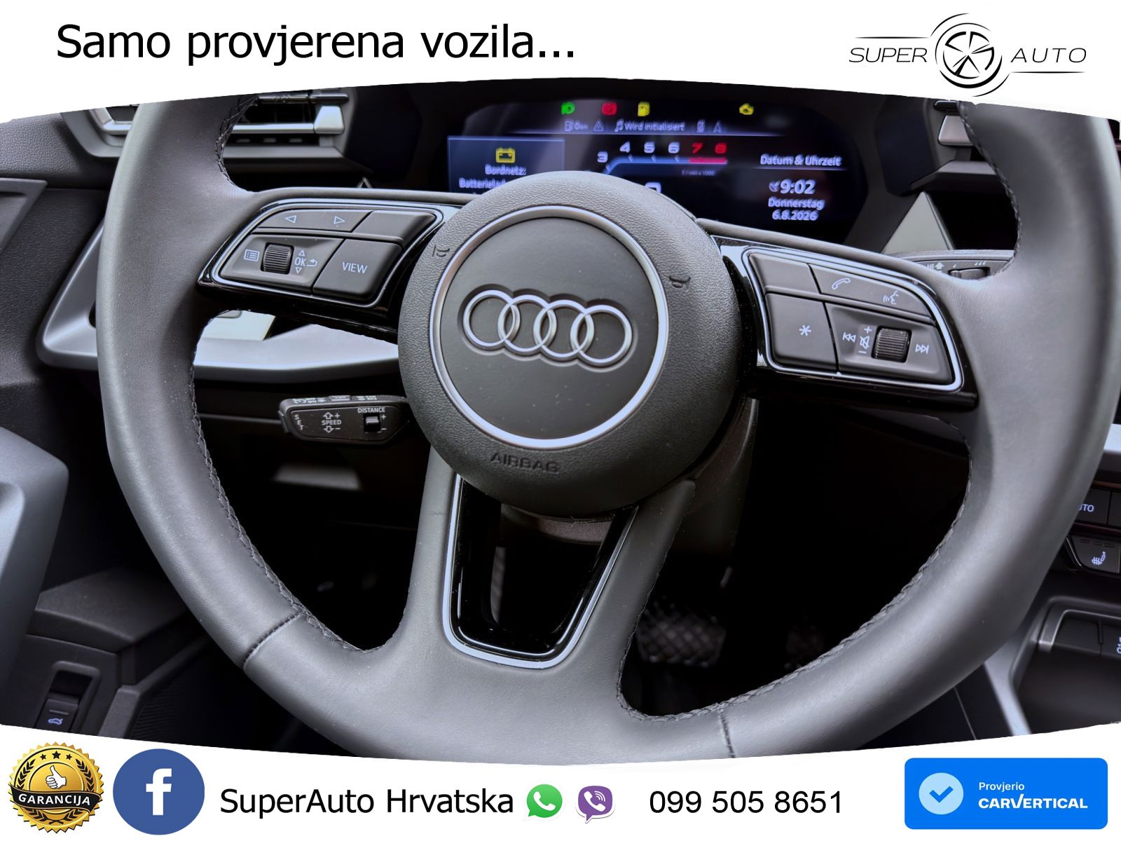 Audi A3 Limuzina 35 TFSI (150 KS) S tronic advanced LED+GR SJED+ACC