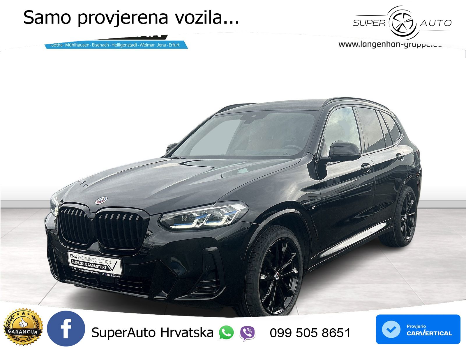 BMW X3 20d xDrive Steptronic M Sport LED+GR SJED+ACC