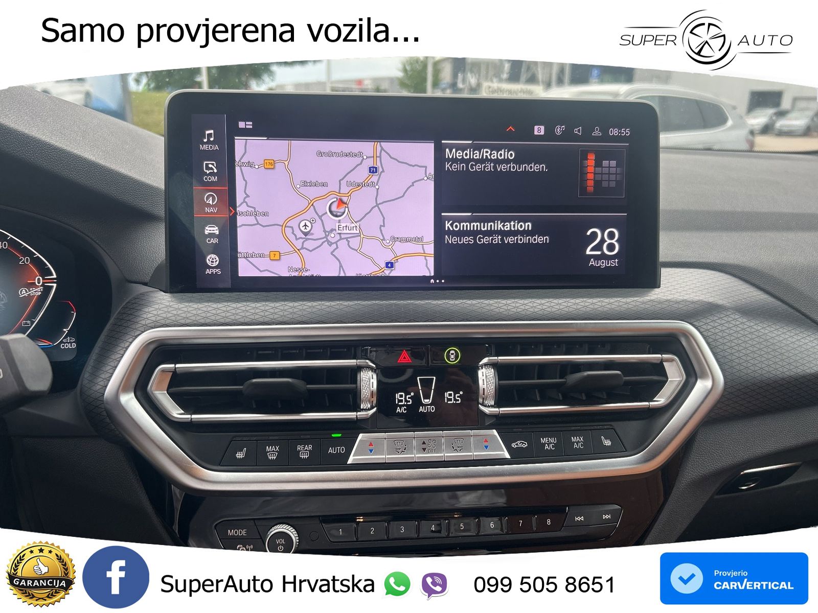BMW X3 20d xDrive Steptronic M Sport LED+GR SJED+ACC
