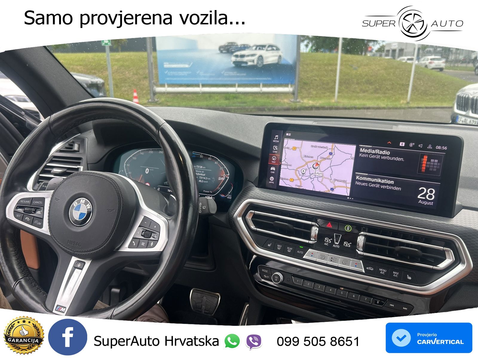 BMW X3 20d xDrive Steptronic M Sport LED+GR SJED+ACC