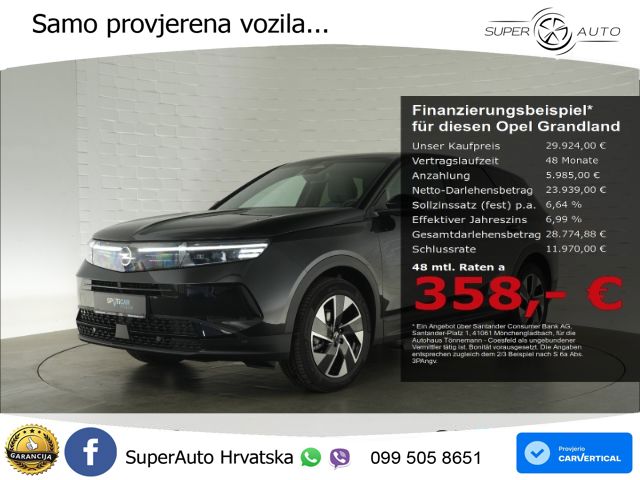 Opel Grandland 1.2 Turbo (145 KS) Hybrid eDCT GS LED+GR SJED+ACC