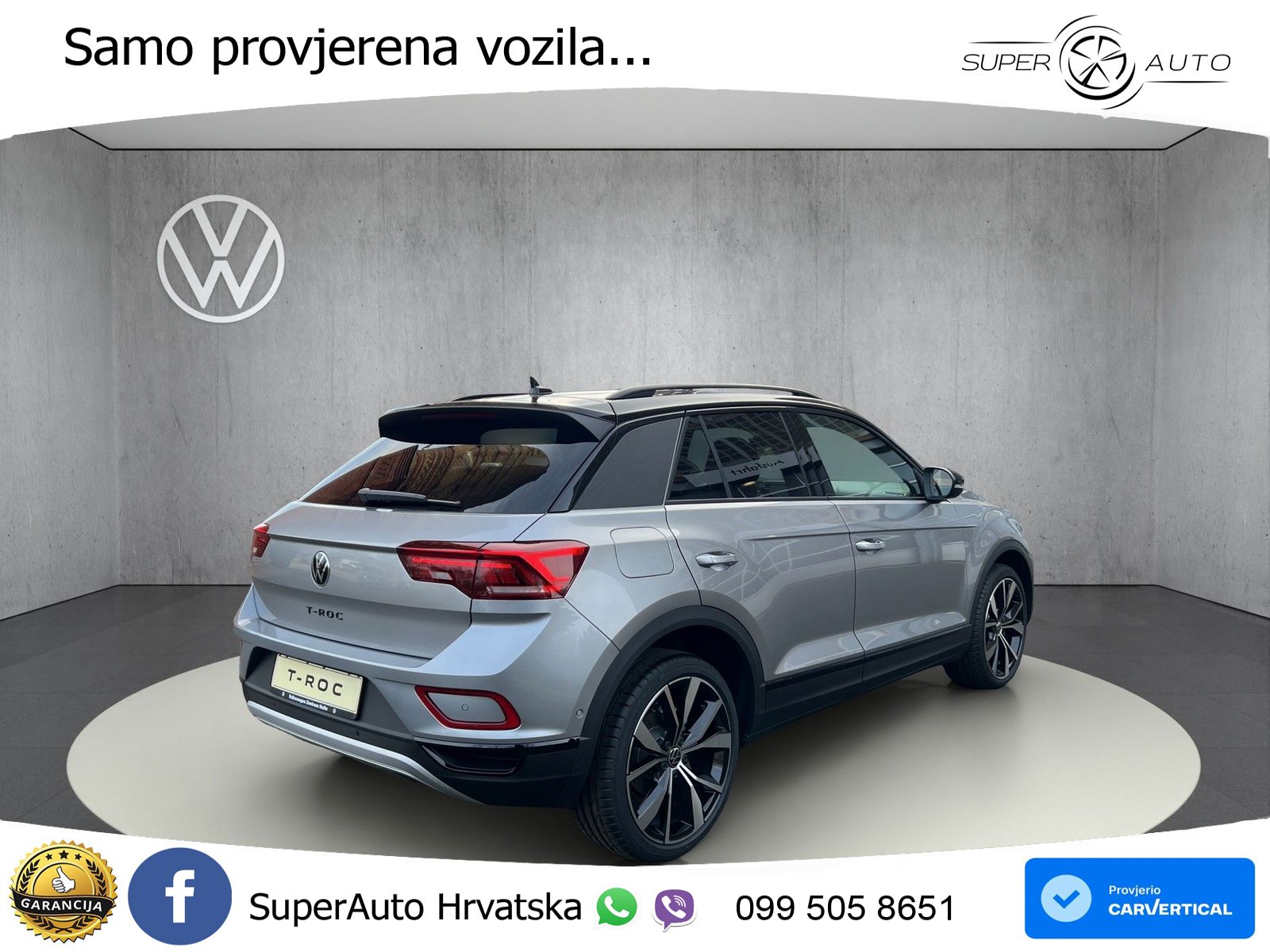Volkswagen T-Roc 1.5 TSI (150 KS) DSG LED+GR SJED+ACC