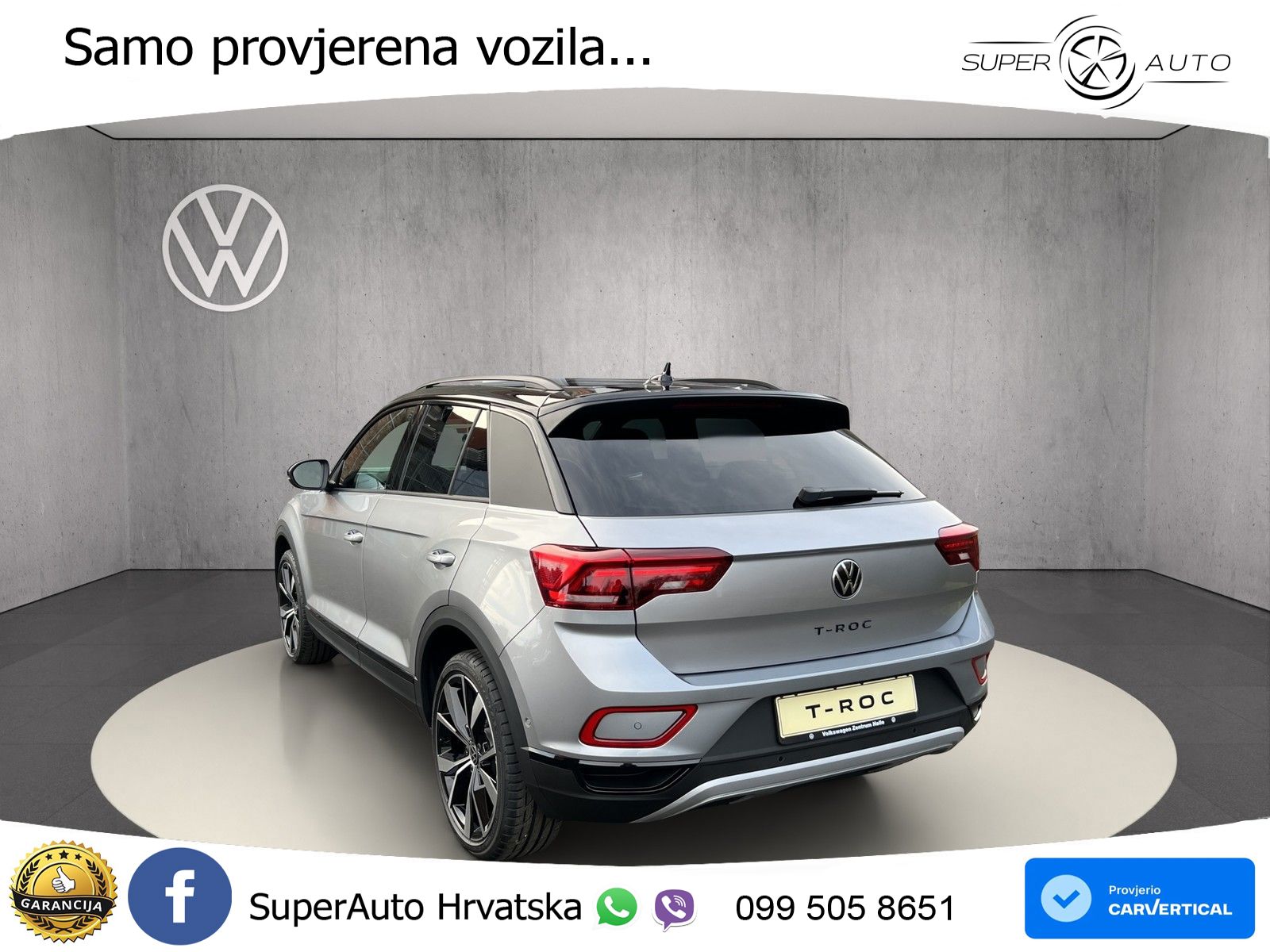 Volkswagen T-Roc 1.5 TSI (150 KS) DSG LED+GR SJED+ACC