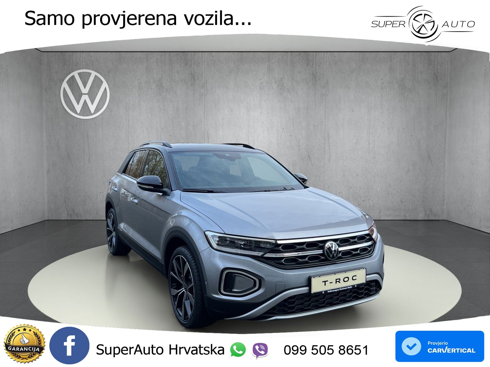 Volkswagen T-Roc 1.5 TSI (150 KS) DSG LED+GR SJED+ACC