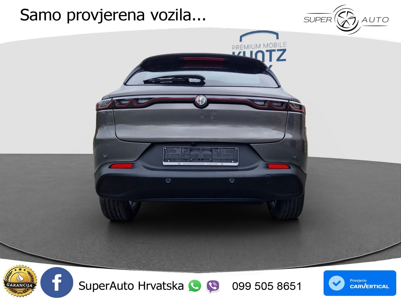 Alfa Romeo Tonale 1.6 VGT-D (130 KS) TCT LED+GR SJED+ACC
