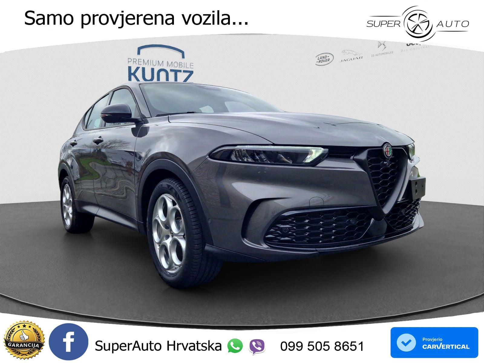 Alfa Romeo Tonale 1.6 VGT-D (130 KS) TCT LED+GR SJED+ACC