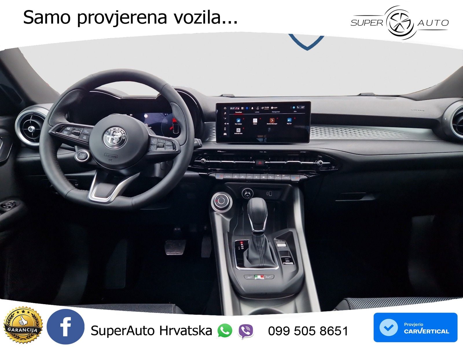 Alfa Romeo Tonale 1.6 VGT-D (130 KS) TCT LED+GR SJED+ACC