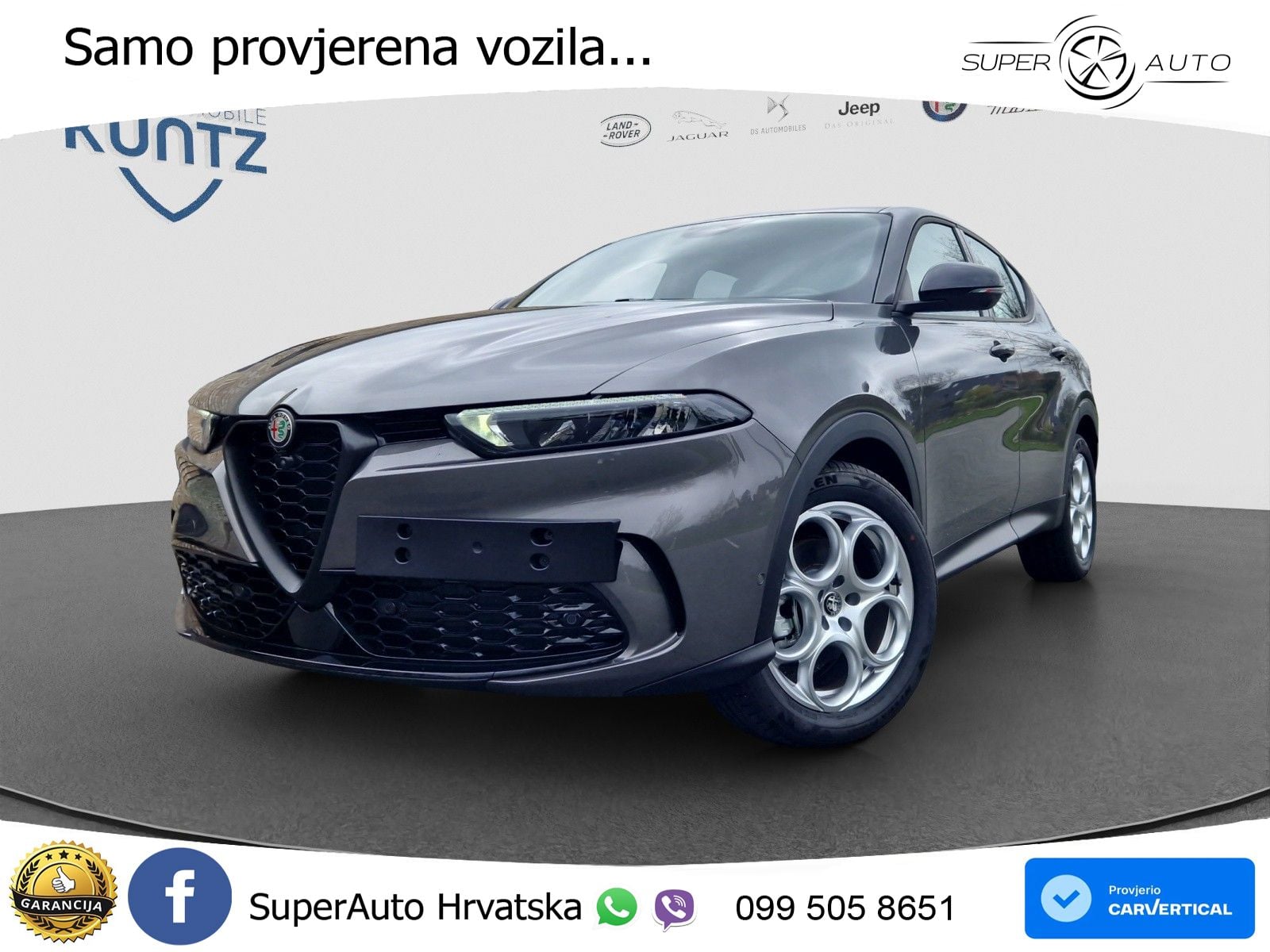 Alfa Romeo Tonale 1.6 VGT-D (130 KS) TCT LED+GR SJED+ACC