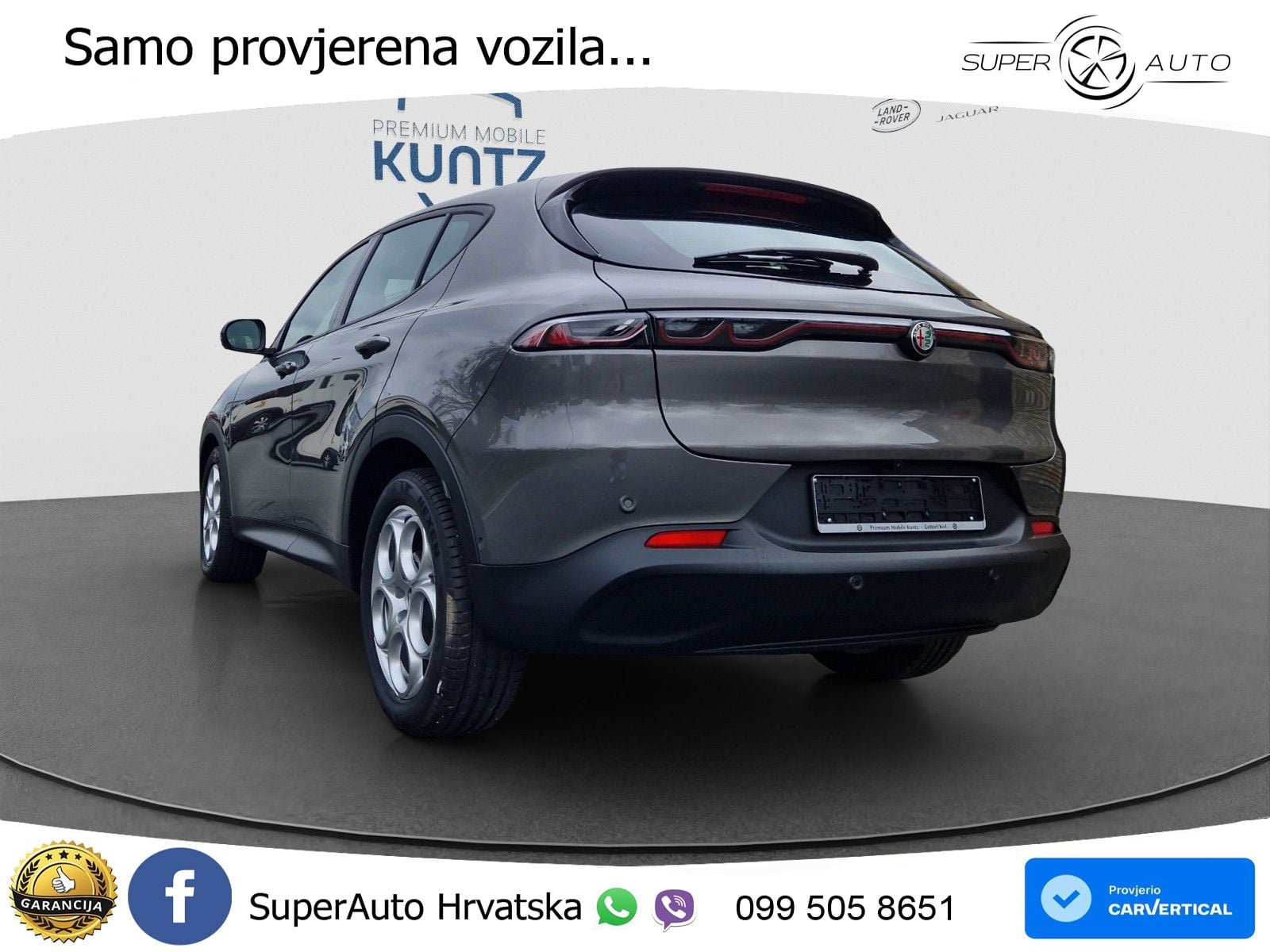 Alfa Romeo Tonale 1.6 VGT-D (130 KS) TCT LED+GR SJED+ACC
