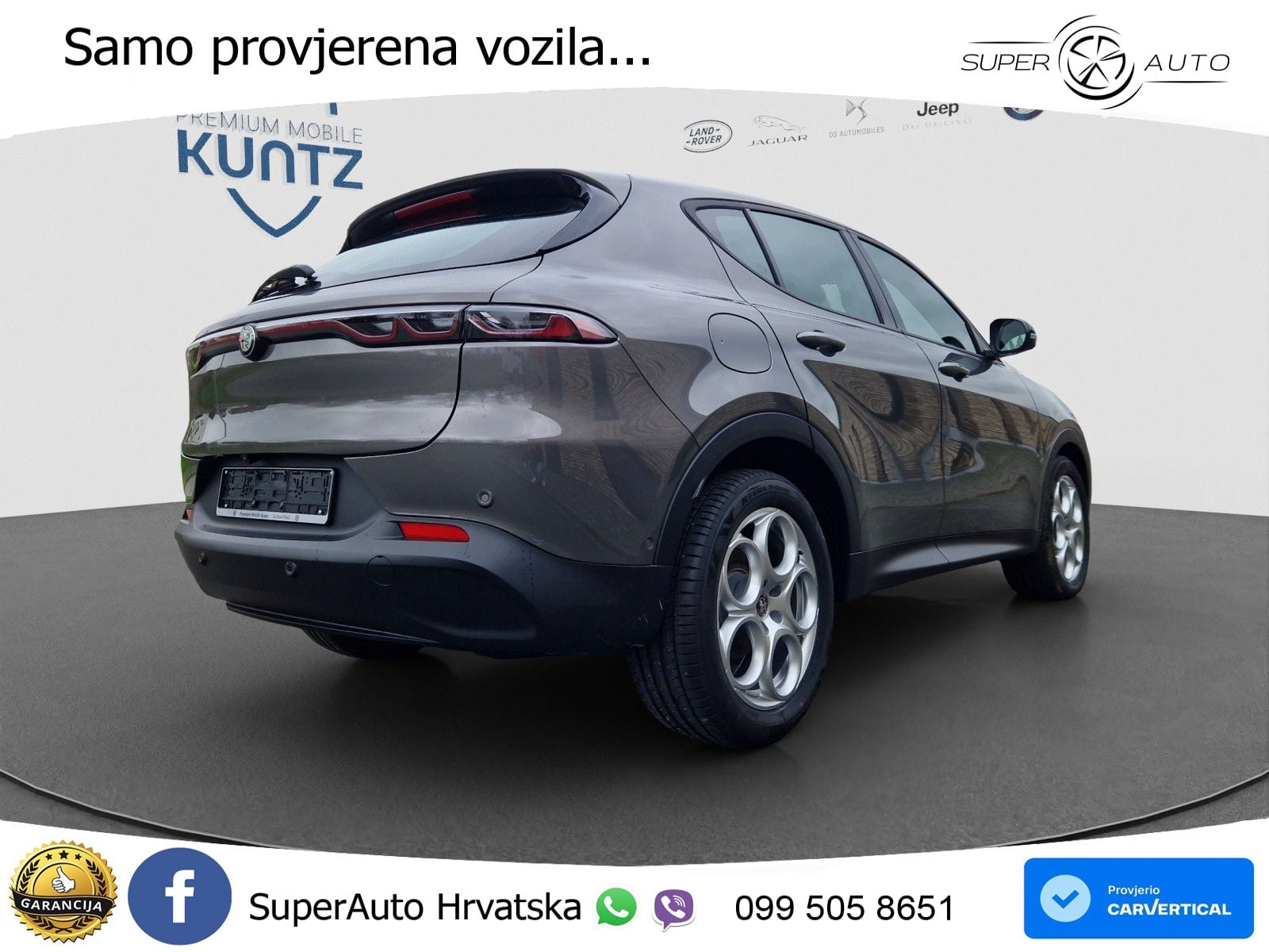 Alfa Romeo Tonale 1.6 VGT-D (130 KS) TCT LED+GR SJED+ACC