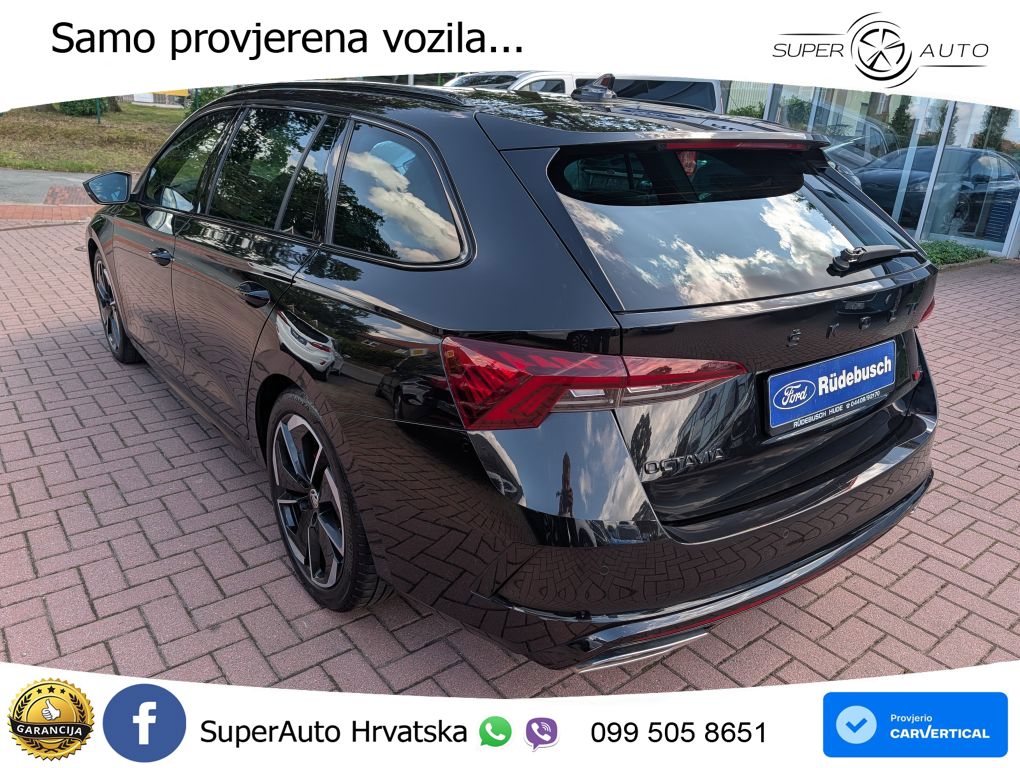 Škoda Octavia Combi RS 2.0 TDI (200 KS) DSG LED+GR SJED+ACC