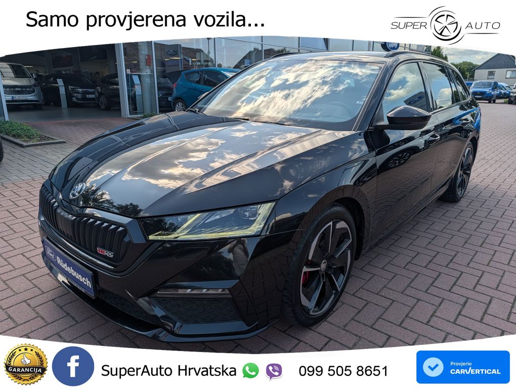 Škoda Octavia Combi RS 2.0 TDI (200 KS) DSG LED+GR SJED+ACC