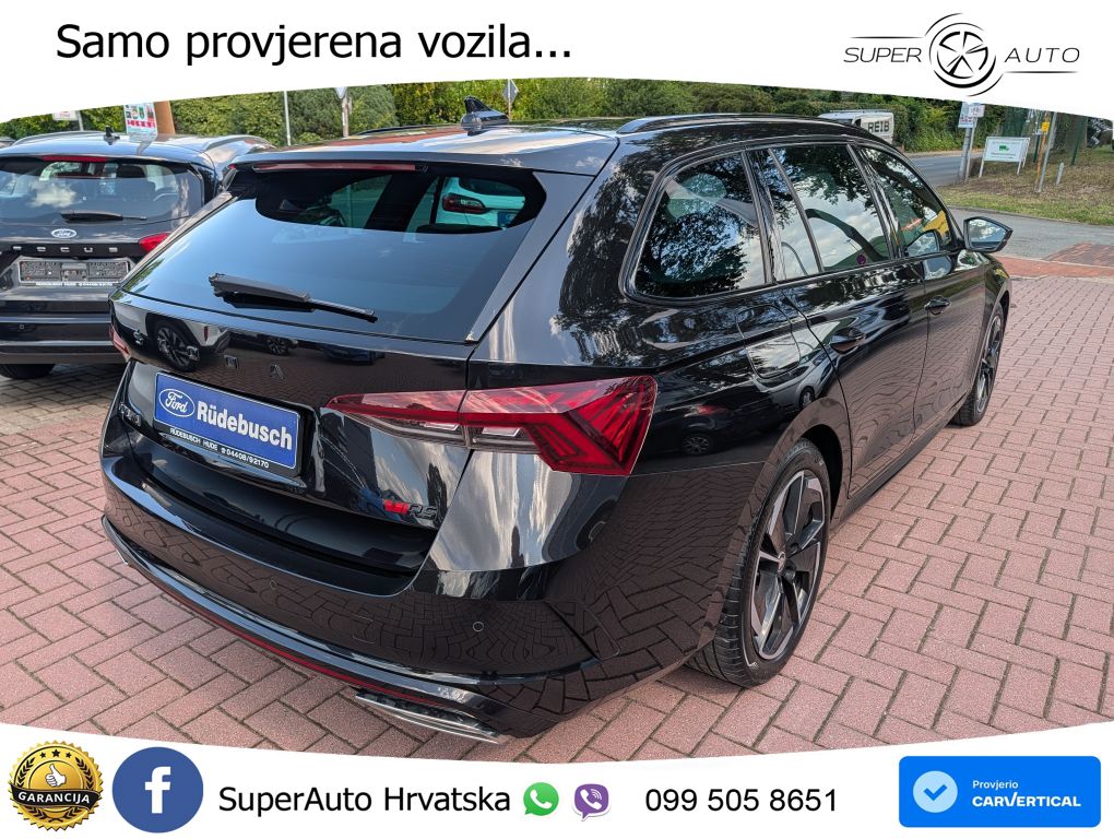 Škoda Octavia Combi RS 2.0 TDI (200 KS) DSG LED+GR SJED+ACC