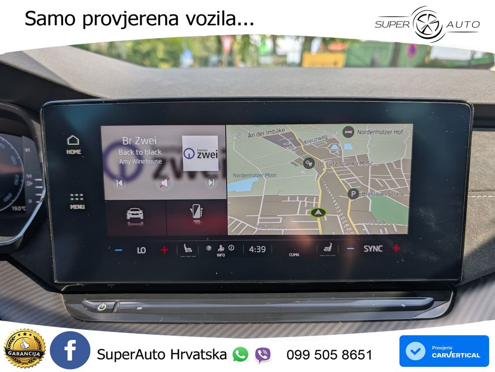 Škoda Octavia Combi RS 2.0 TDI (200 KS) DSG LED+GR SJED+ACC