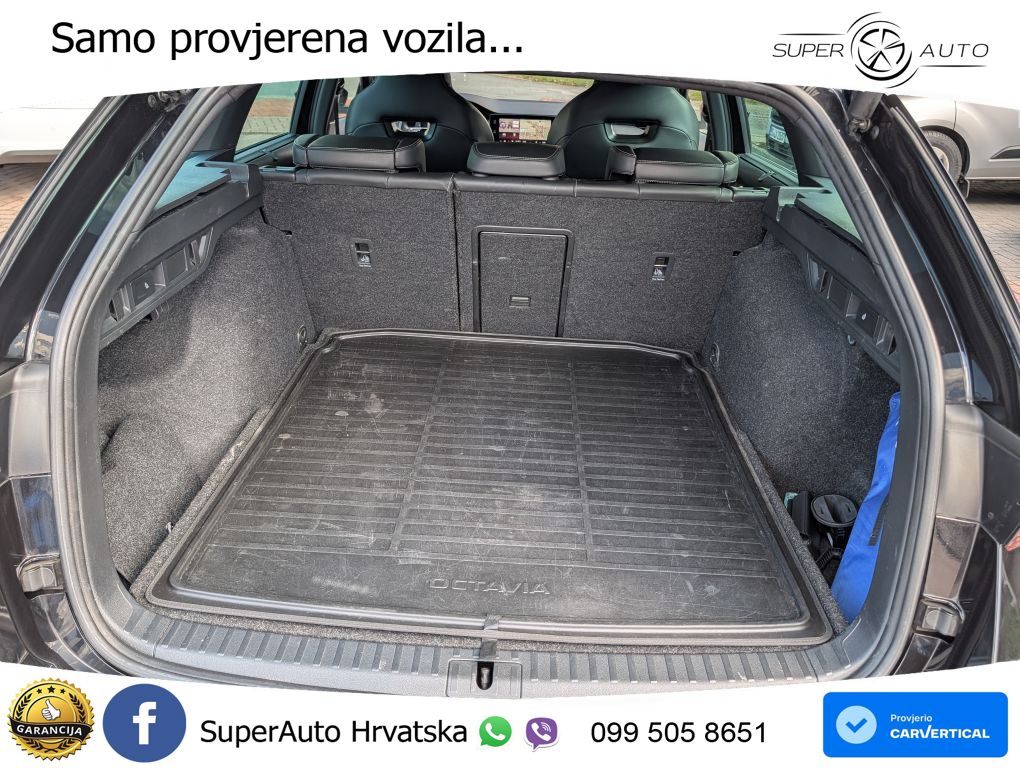 Škoda Octavia Combi RS 2.0 TDI (200 KS) DSG LED+GR SJED+ACC