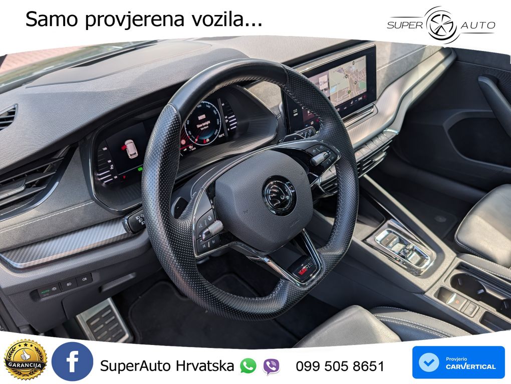 Škoda Octavia Combi RS 2.0 TDI (200 KS) DSG LED+GR SJED+ACC
