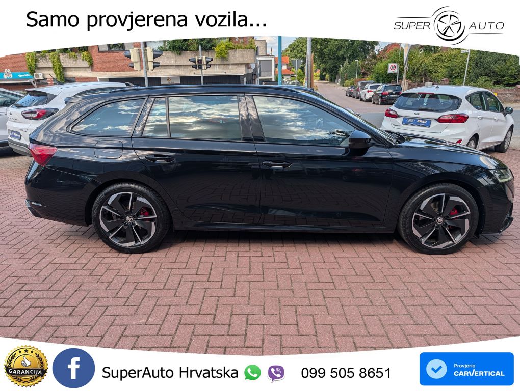 Škoda Octavia Combi RS 2.0 TDI (200 KS) DSG LED+GR SJED+ACC