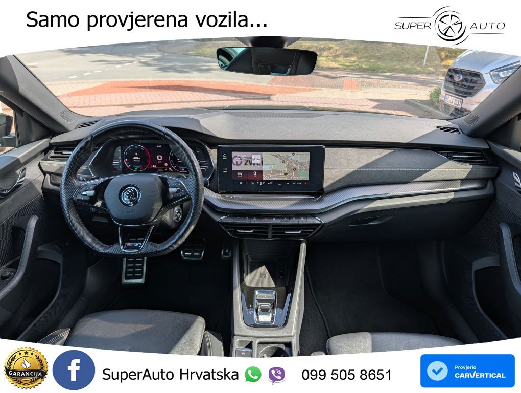 Škoda Octavia Combi RS 2.0 TDI (200 KS) DSG LED+GR SJED+ACC