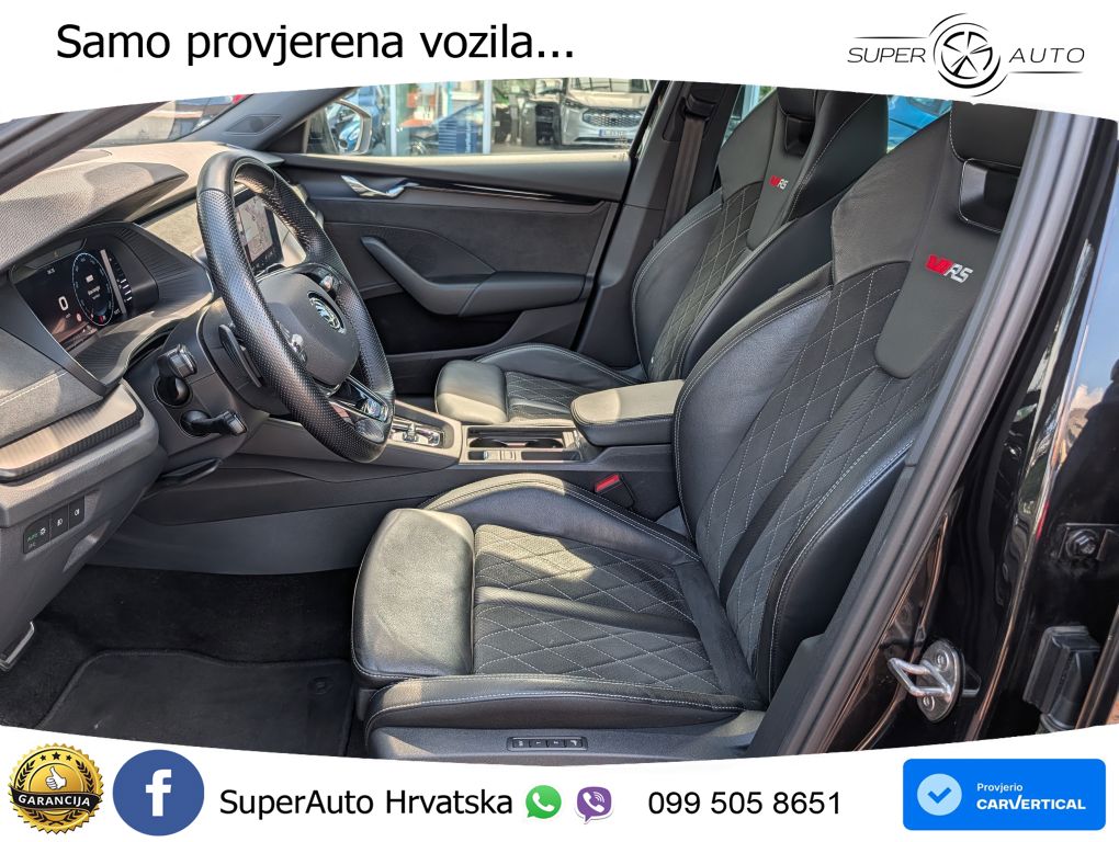 Škoda Octavia Combi RS 2.0 TDI (200 KS) DSG LED+GR SJED+ACC