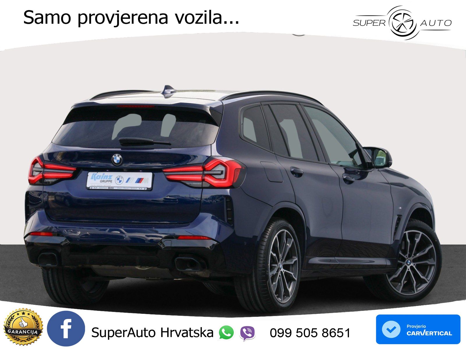 BMW X3 M40d xDrive Steptronic LED+GR SJED+ACC