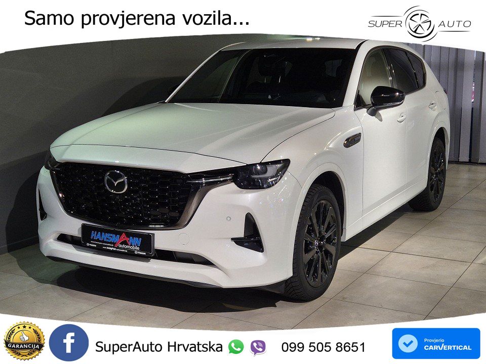 Mazda CX-60 3.3 e-Skyactiv D (254 KS) AWD Automatic MATRIX+GR SJED+KAM