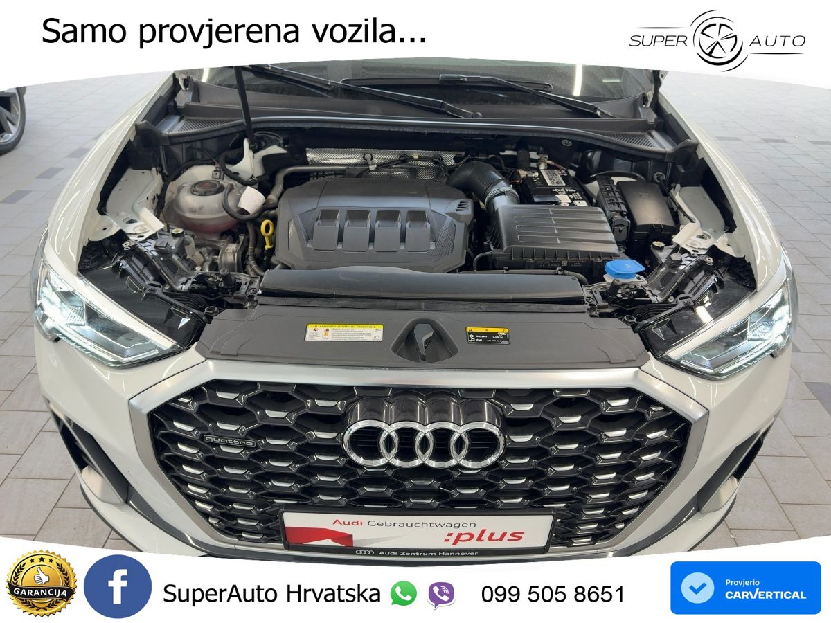 Audi Q3 II Sportback 45 TFSI (230 KS) quattro S tronic S line