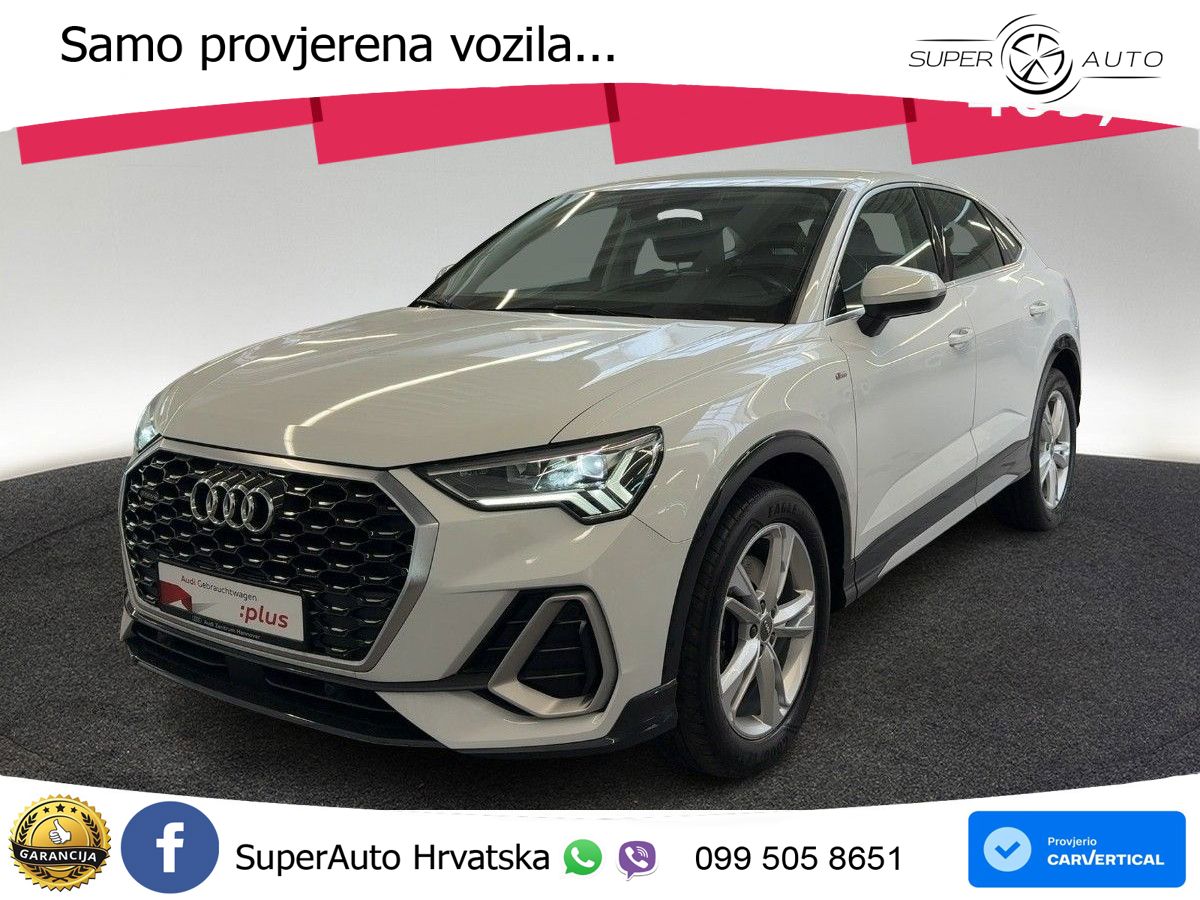 Audi Q3 II Sportback 45 TFSI (230 KS) quattro S tronic S line