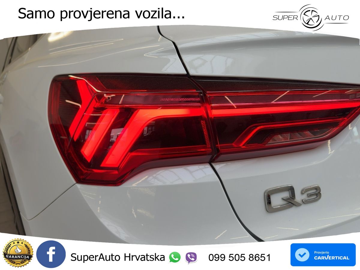 Audi Q3 II Sportback 45 TFSI (230 KS) quattro S tronic S line